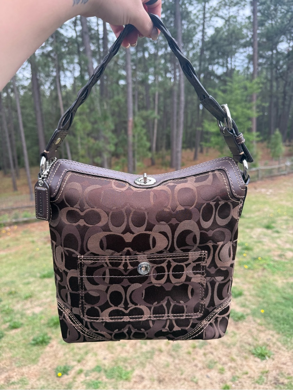 Coach Chelsea Signature Optic Hobo